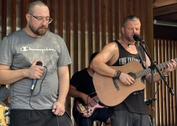 Koncert zespołu Teraz i Tu w Dębowcu 14.07.2024r.