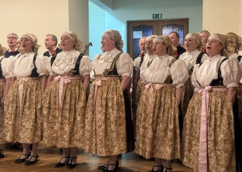 Noworoczne Kolędowanie z Zespołem Pieśni i Tańca Ziemi Cieszyńskiej im. Janiny Marcinkowej 04.01.2025r.