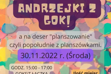 Andrzejki z GOK!