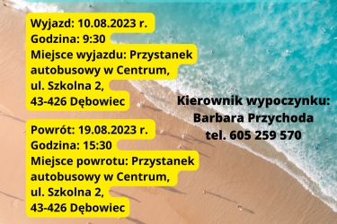 Informacja Transportowa Władysławowo 10.08.2023 - 19.08.2023