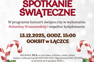 Spotkanie świąteczne w Łączce 