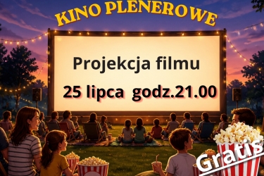 Zapraszamy na Kino Plenerowe pod Chmurką!