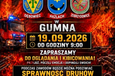 OSP Gumna zaprasza na zawody sportowo-pożarnicze